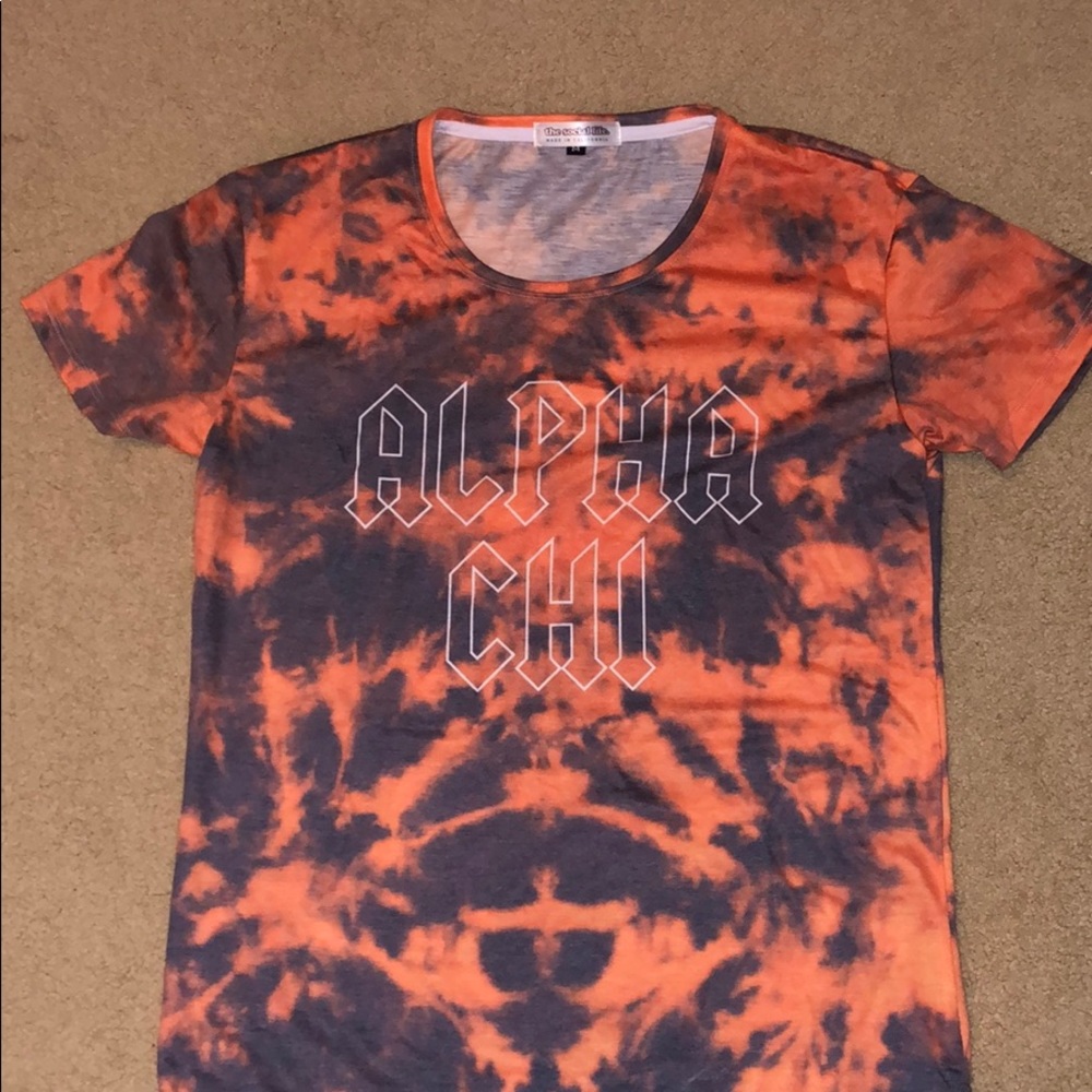 Tie Dye Alpha Chi Omega T-Shirt
